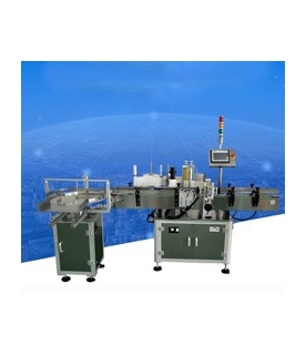 全自動圓瓶定位貼標機 圓瓶雙面貼標機